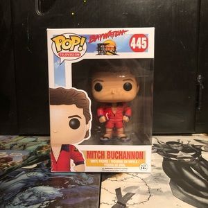 VAULTED Mitch Bunchannon Baywatch funko pop.